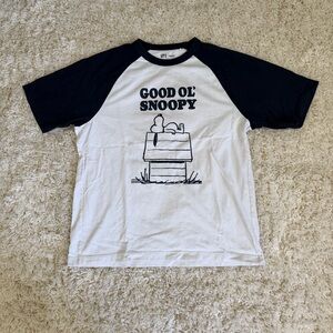 PEANUTS UNIQLO LARGE UT Oversized Fit T-Shirt